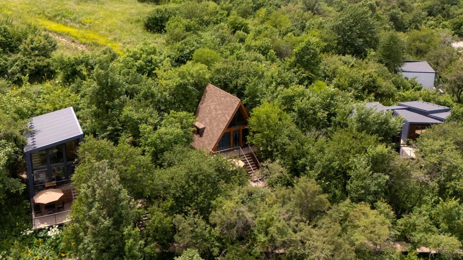 Панорама Qazaq Garden с высоты